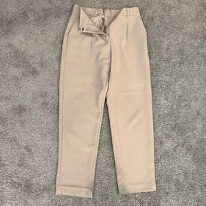 Old Navy Extra High-Rise Tan Taylor Trousers